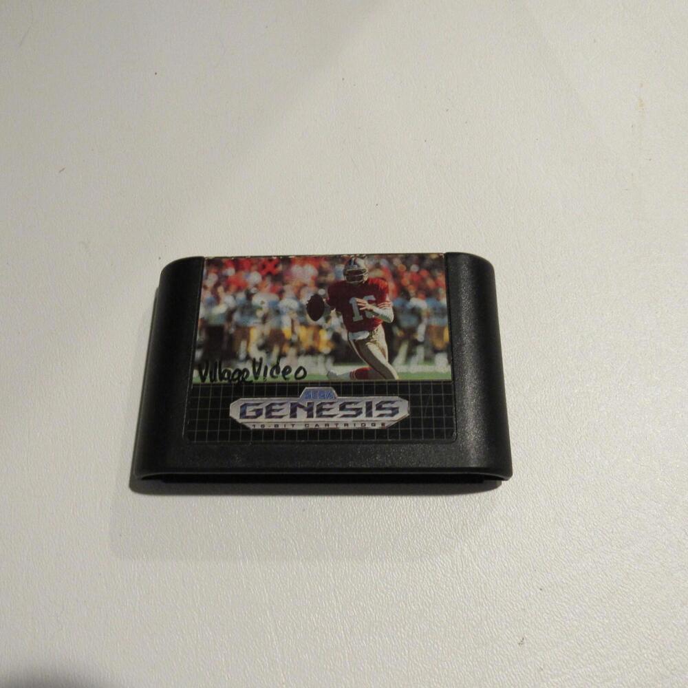 NFL Sports Talk Football‎ '93 Starring Joe Montana (Sega Genesis,1992)  2